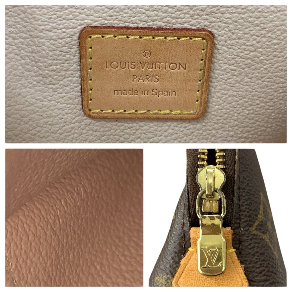 LOUIS VUITTON Brown Monogram Pochette Pouch - Picture 3 of 10